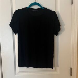 Classic Black Short Sleeve Women's Tee